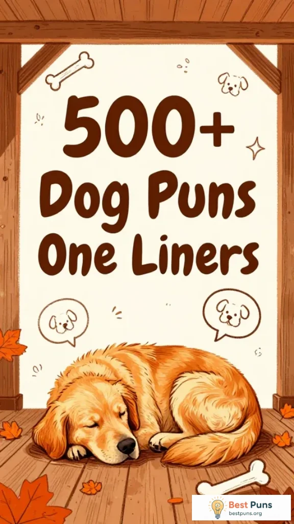 Dog Puns One Liners