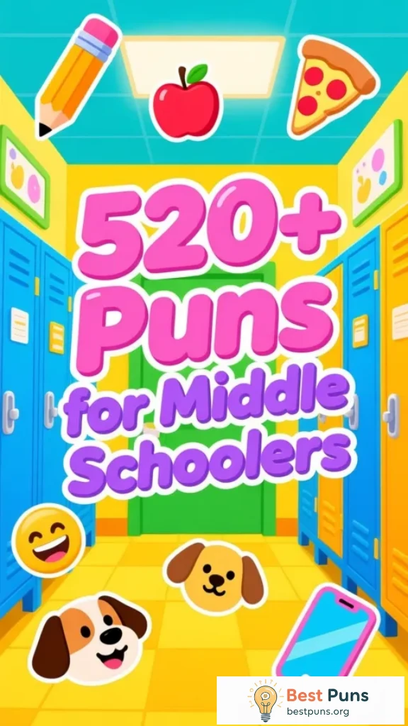 Puns for Middle Schoolers