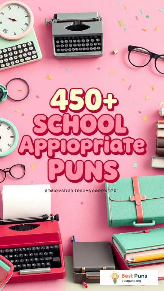 School Appropriate Puns