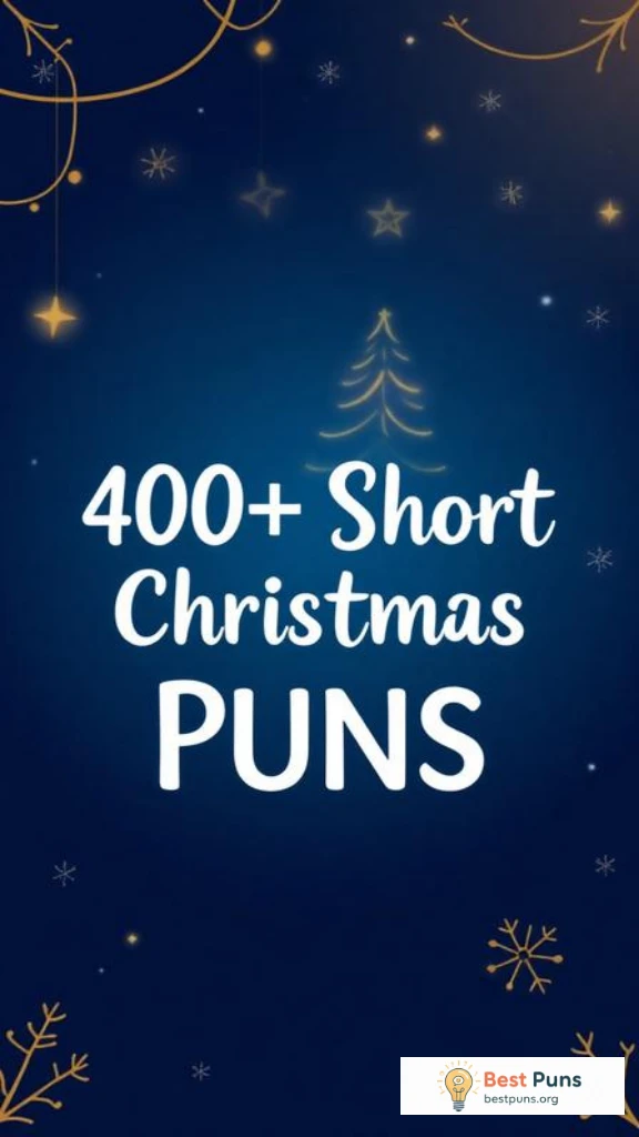 Short Christmas Puns