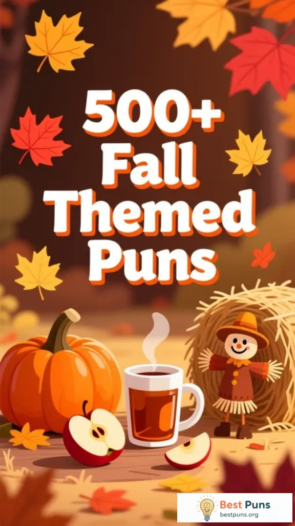 Fall Themed Puns