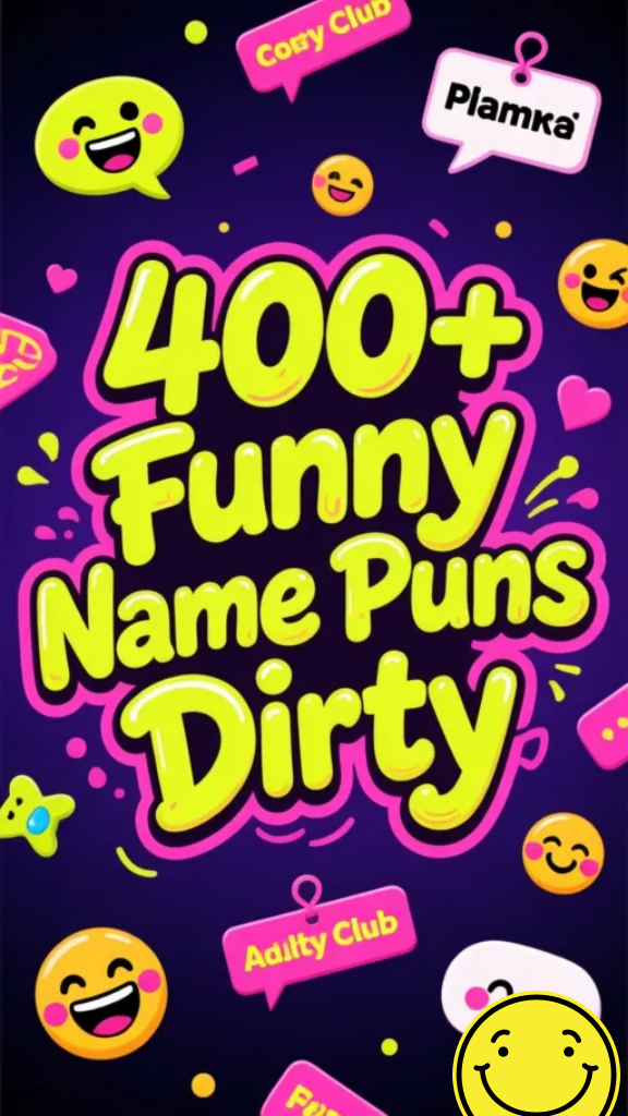 Funny Name Puns Dirty