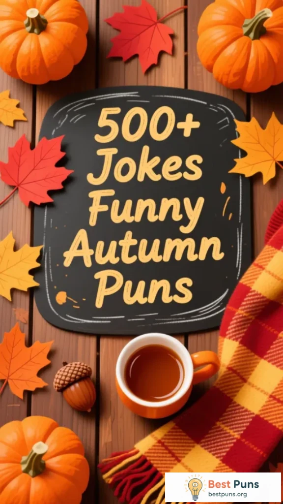 Jokes Funny Autumn Puns