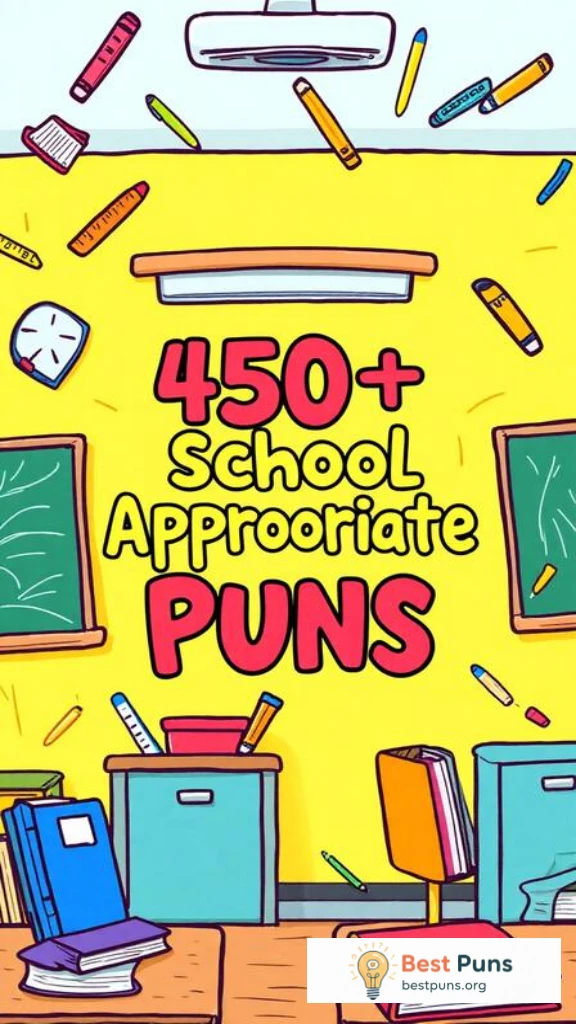 School Appropriate Puns