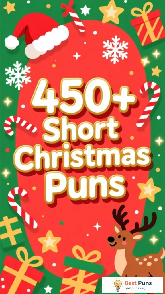 Short Christmas Puns One-Liners