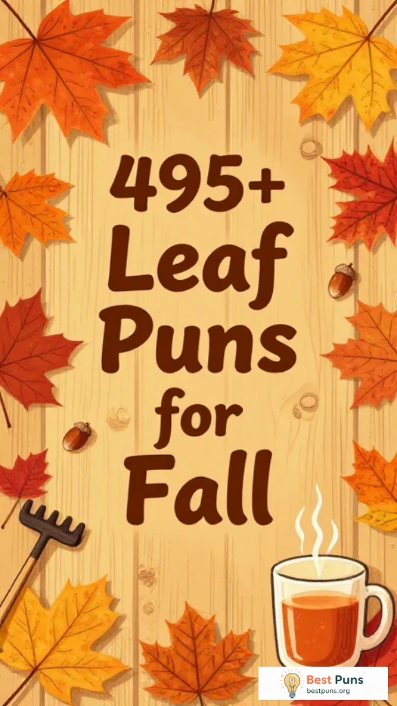 Leaf Puns for Fall