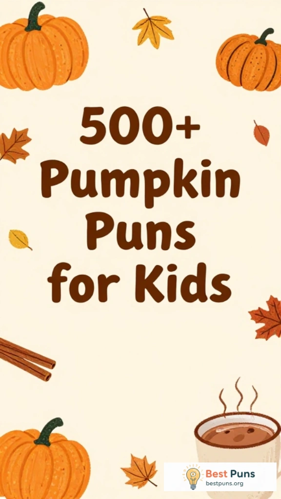 Pumpkin Puns for Kids