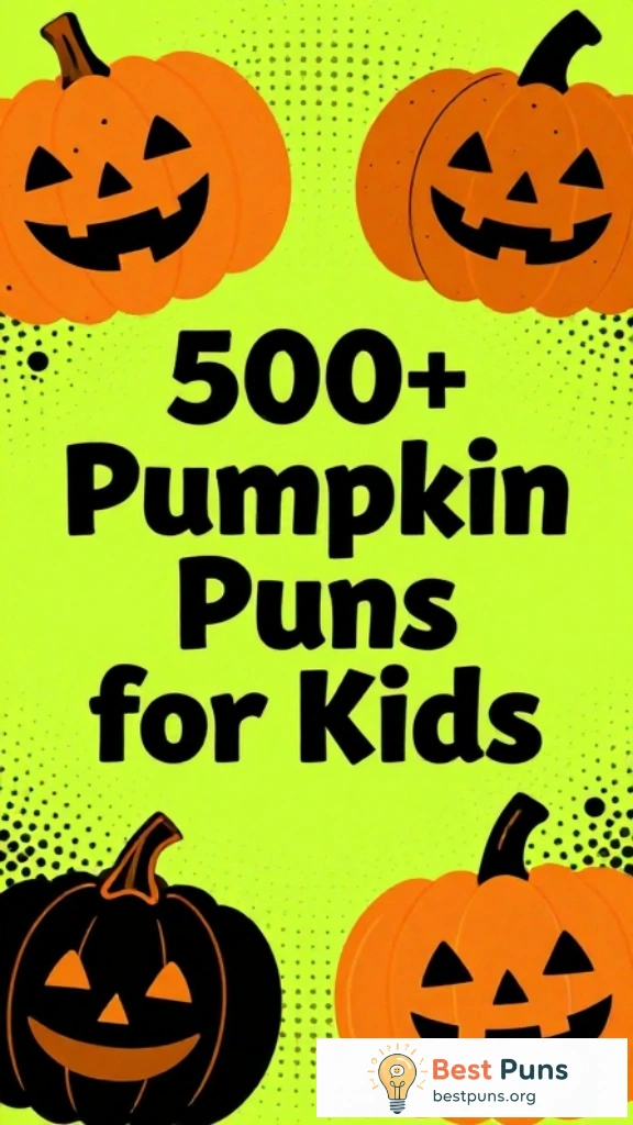 Pumpkin Puns for Kids