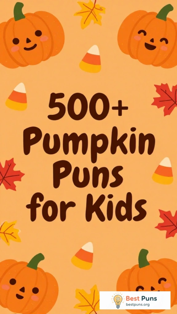Pumpkin Puns for Kids
