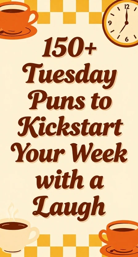 Tuesday Puns