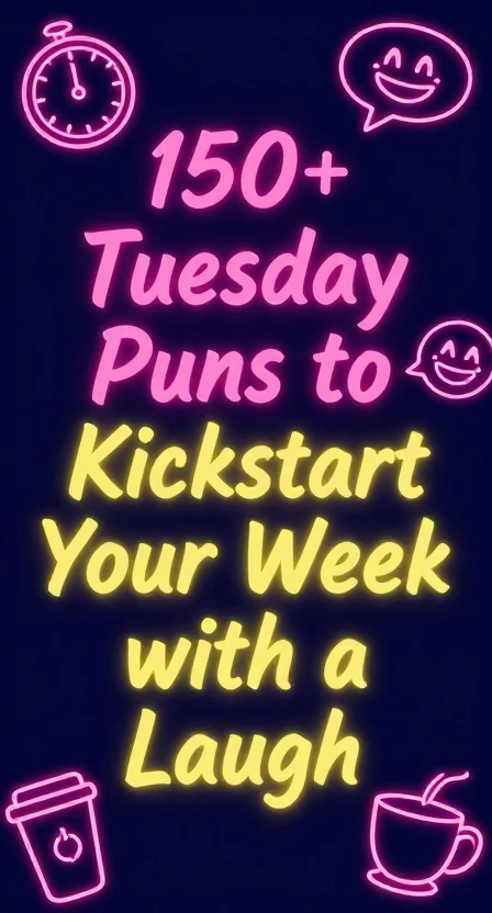 Tuesday Puns